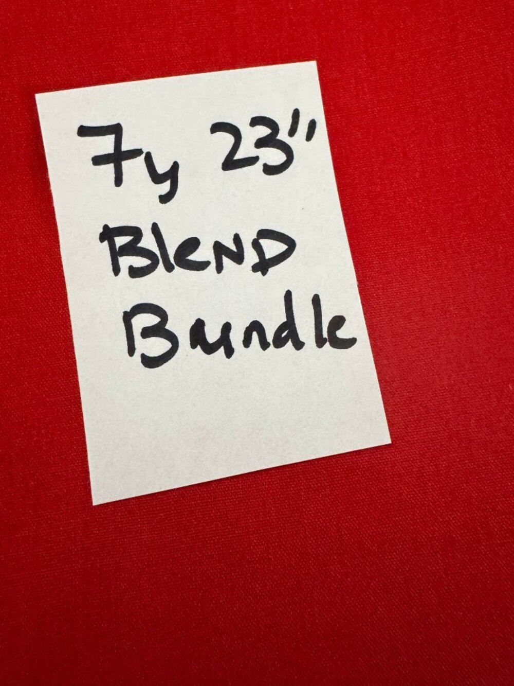 7 1/2 yards of Solid Color Cotton Blend Fabric #491 - Picture 4 of 4